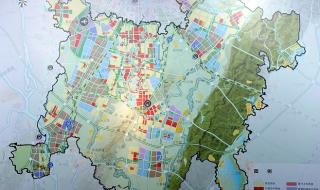 天府新区规划图 天府新区规划图